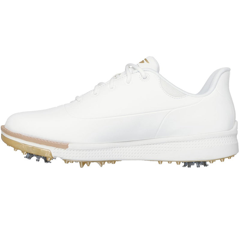 Skechers Go Golf Jasmine 2 Ladies Spiked Waterproof Shoes - White/Gold