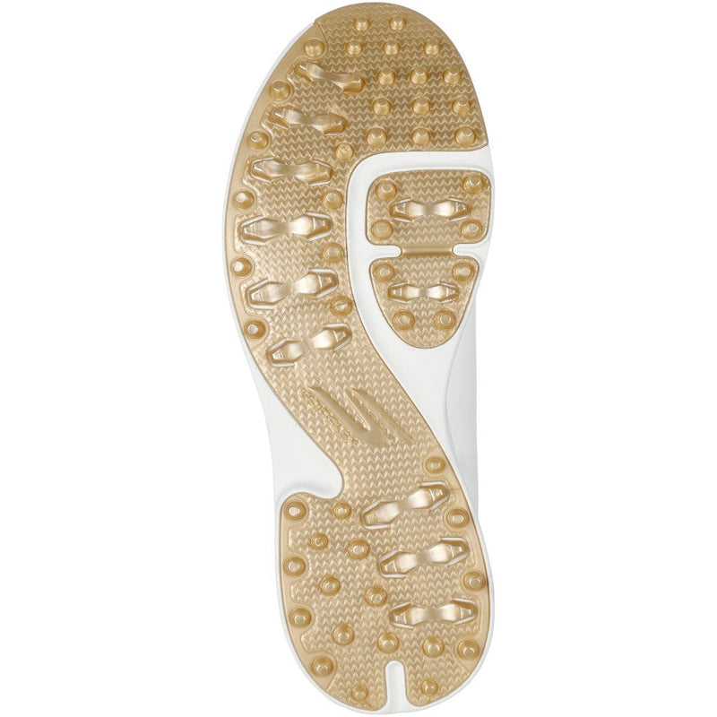 Skechers Go Golf Jasmine 2 Ladies Spikeless Waterproof Shoes - White/Gold