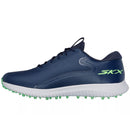 Skechers Go Golf Max 3 Spikeless Waterproof Shoes - Navy/Lime