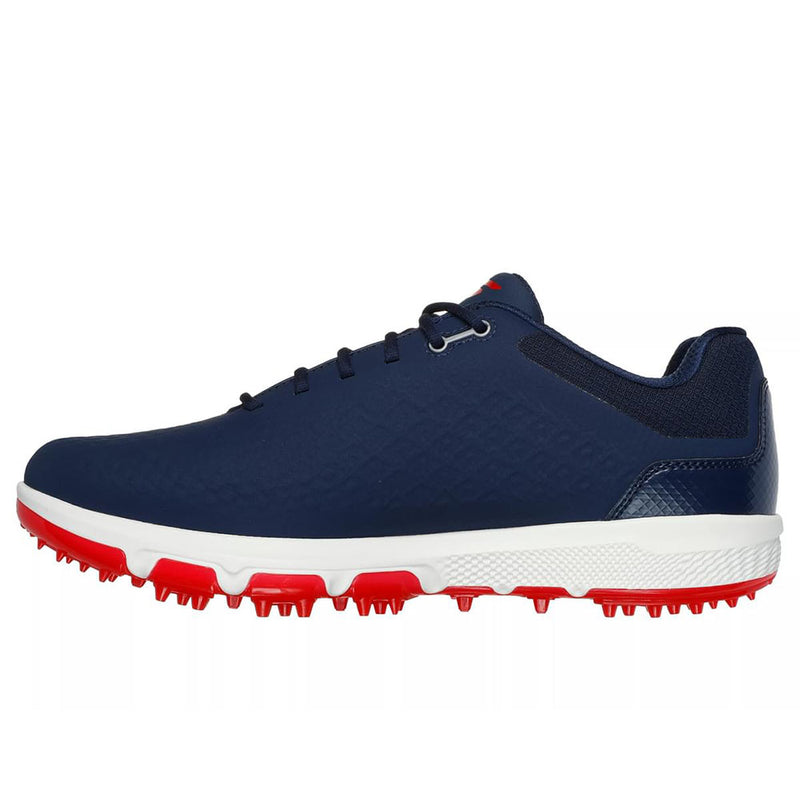 Skechers Go Golf Pro 6 Waterproof Spikeless Shoes - Navy/Red
