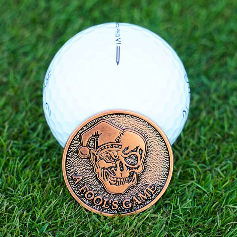 Skins Golf A Fool's Game Ball Marker