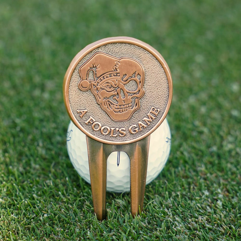 Skins Golf A Fool's Game Pitch Mark Repairer