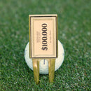 Skins Golf Casino Plaque Pitch Mark Repairer