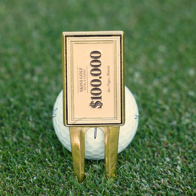 Skins Golf Casino Plaque Pitch Mark Repairer