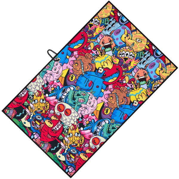 Skins Golf Golf Towel - Monsters