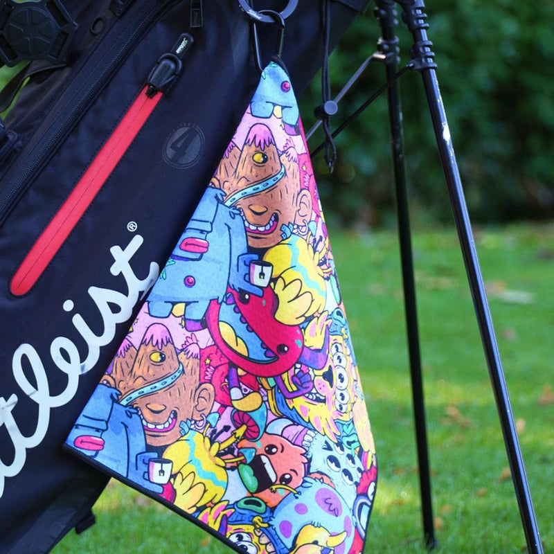 Skins Golf Golf Towel - Monsters