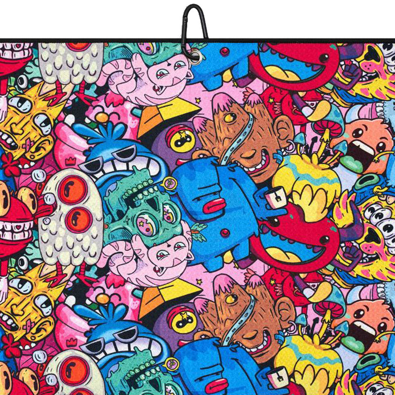 Skins Golf Golf Towel - Monsters
