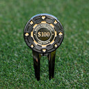 Skins Golf Poker Chip Pitch Mark Repairer