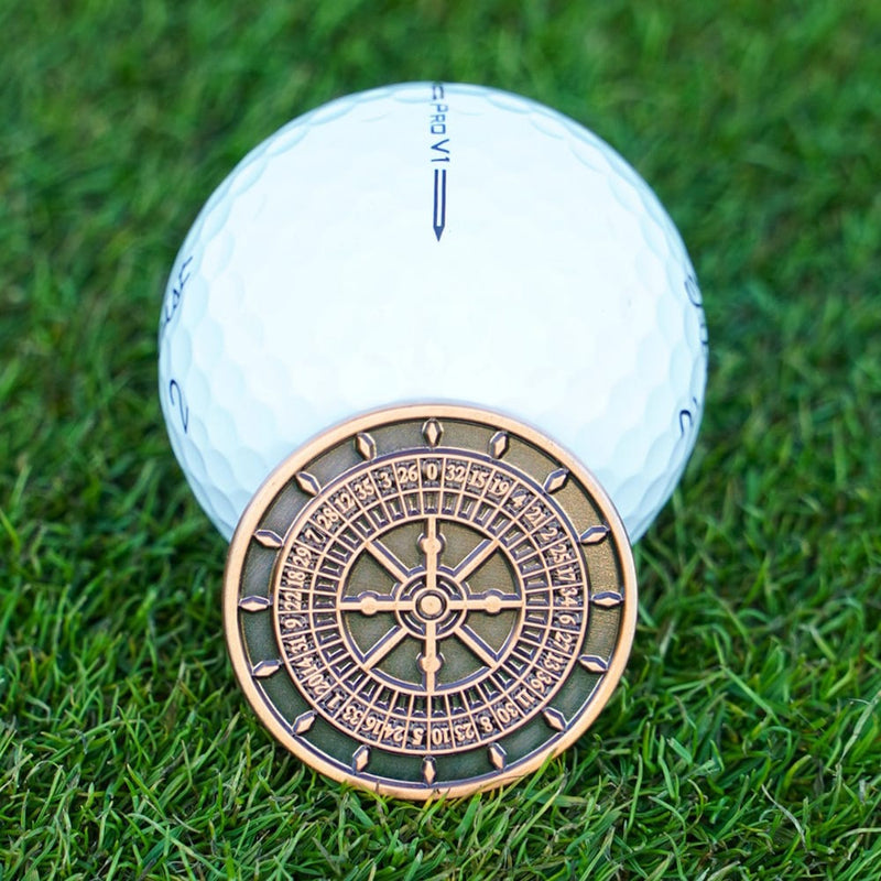 Skins Golf Roulette Ball Marker