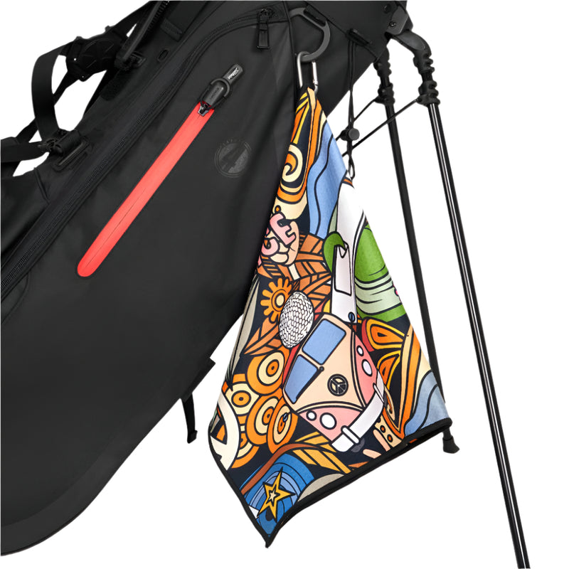 Skins Golf Towel - Peace & Golf