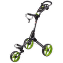 Cube 3 3-Wheel Push Trolley - Charcoal/Lime