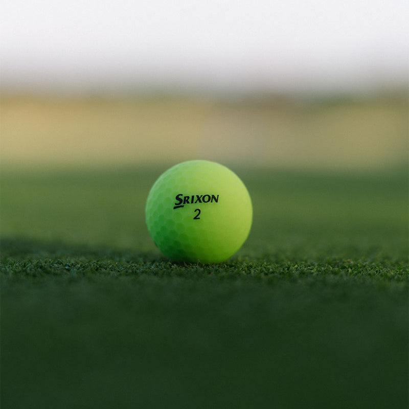 Srixon Soft Feel Golf Balls - Brite Green - 12 Pack