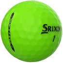 Srixon Soft Feel Golf Balls - Brite Green - 12 Pack
