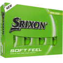 Srixon Soft Feel Golf Balls - Brite Green - 12 Pack