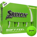 Srixon Soft Feel Golf Balls - Brite Green - 12 Pack