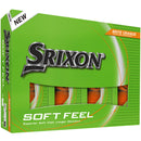 Srixon Soft Feel Golf Balls - Brite Orange - 12 Pack