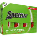 Srixon Soft Feel Golf Balls - Brite Red - 12 Pack