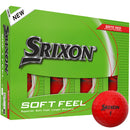 Srixon Soft Feel Golf Balls - Brite Red - 12 Pack