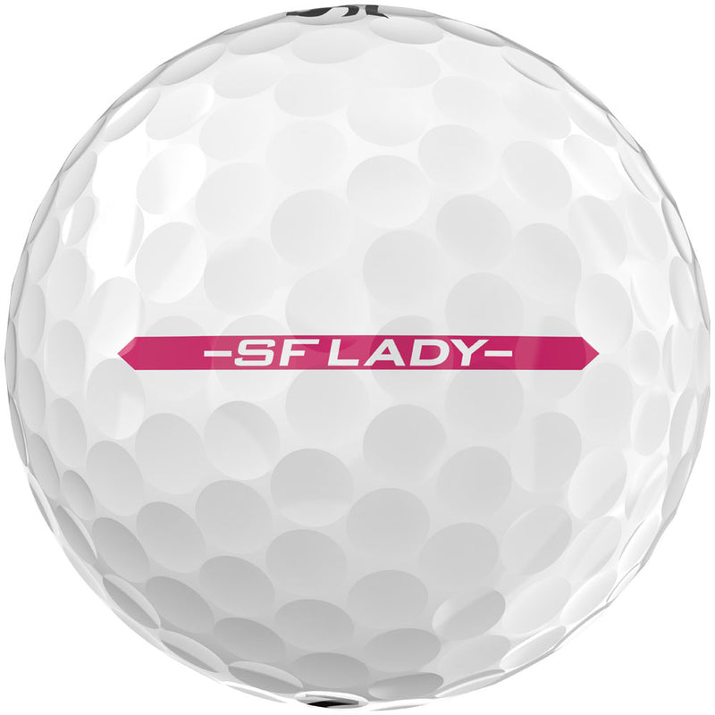 Srixon Soft Feel Ladies Golf Balls FREE Personalisation - White