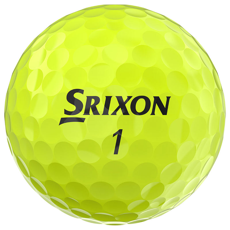 Srixon Soft Feel Golf Balls - Yellow - 12 Pack
