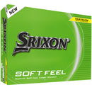 Srixon Soft Feel Golf Balls FREE Personalisation - Yellow