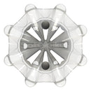 SoftSpikes Pulsar Golf Spikes Fast Twist 3.0 Connector - Translucent/White - 1 Set