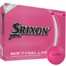 Srixon Soft Feel Ladies Golf Balls - Pink - 12 Pack
