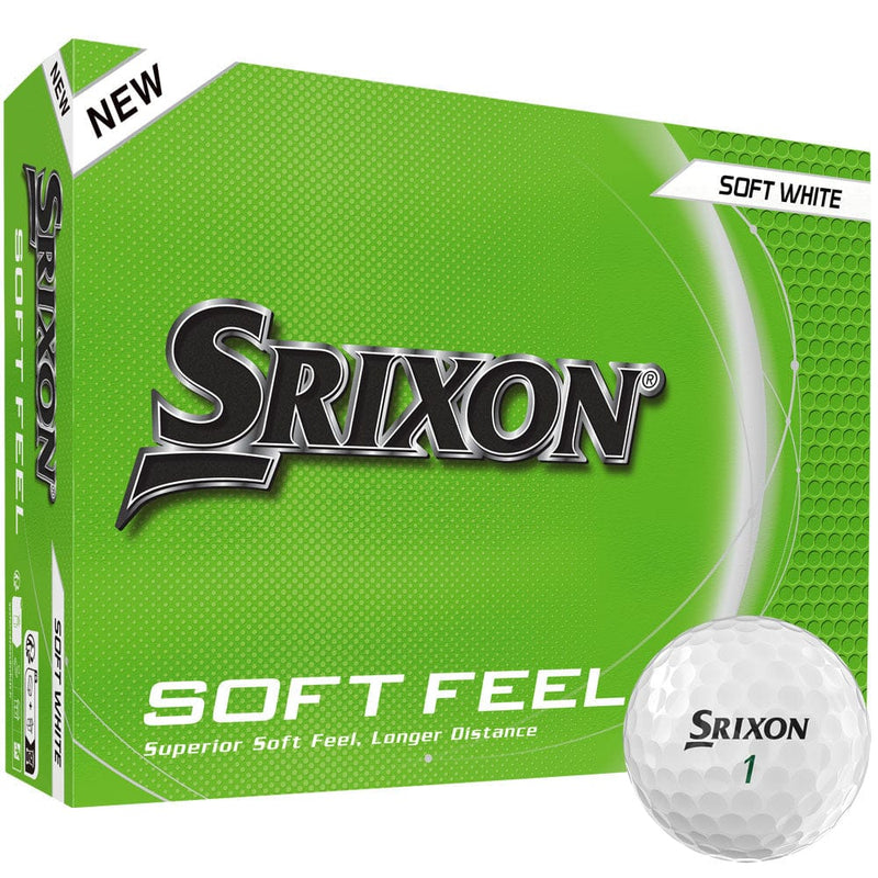 🎁 Srixon Soft Feel Golf Balls - White - 12 Pack (100% off)