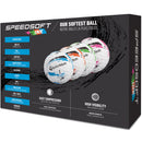 TaylorMade SpeedSoft Golf Balls - Ink Multi - 12 Pack