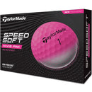 TaylorMade Speedsoft Golf Balls - Hi-Vis Pink - 12 Pack