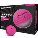 TaylorMade Speedsoft Golf Balls - Hi-Vis Pink - 12 Pack