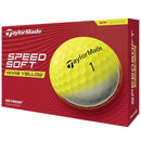 TaylorMade Speedsoft Golf Balls - Hi-Vis Yellow - 12 Pack