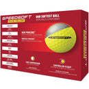TaylorMade Speedsoft Golf Balls - Hi-Vis Yellow - 12 Pack
