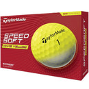 TaylorMade Speedsoft Golf Balls - Hi-Vis Yellow - 12 Pack