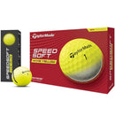 TaylorMade Speedsoft Golf Balls - Hi-Vis Yellow - 12 Pack