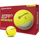 TaylorMade Speedsoft Golf Balls - Hi-Vis Yellow - 12 Pack