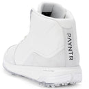 PAYNTR X Sport Mid LE Waterproof Spiked Shoes - White/Black/Metallic Silver