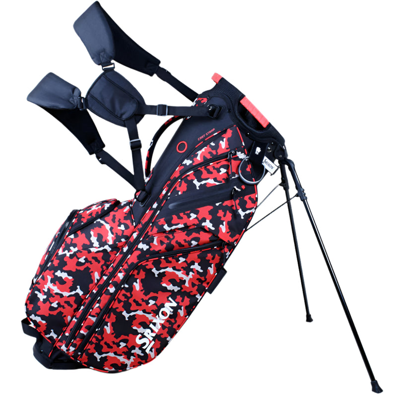 Srixon Premium Stand Bag - Black/Red Camo