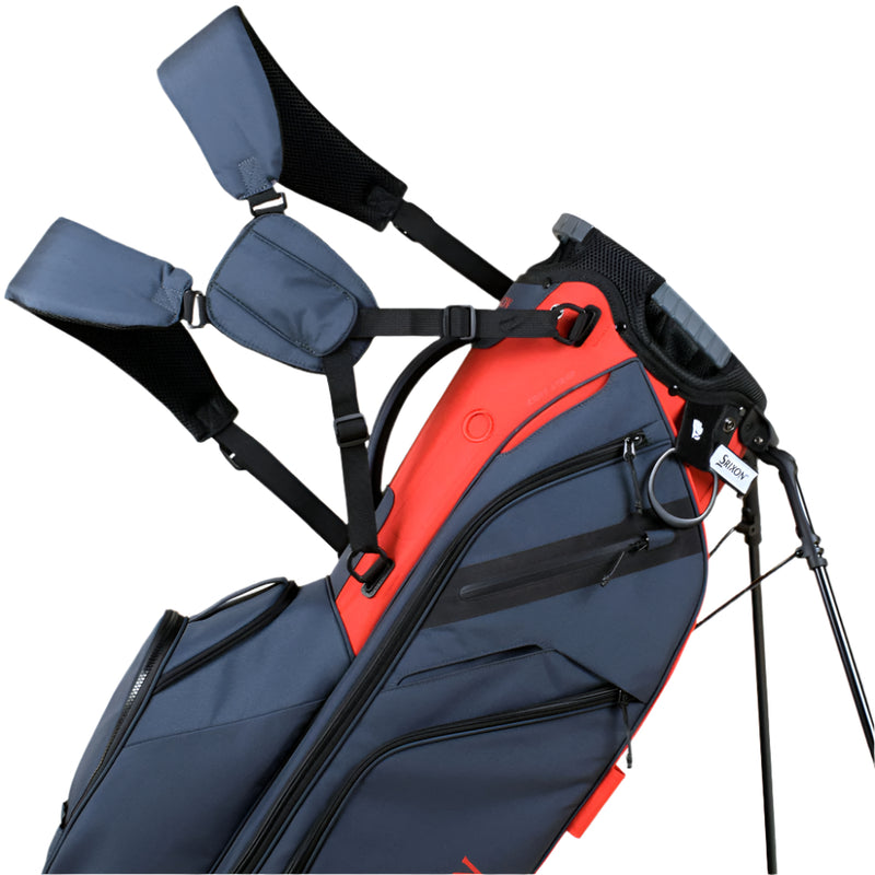 Srixon Premium Stand Bag - Slate/Red