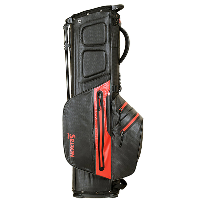 Srixon Weatherproof Waterproof Stand Bag - Black/Red