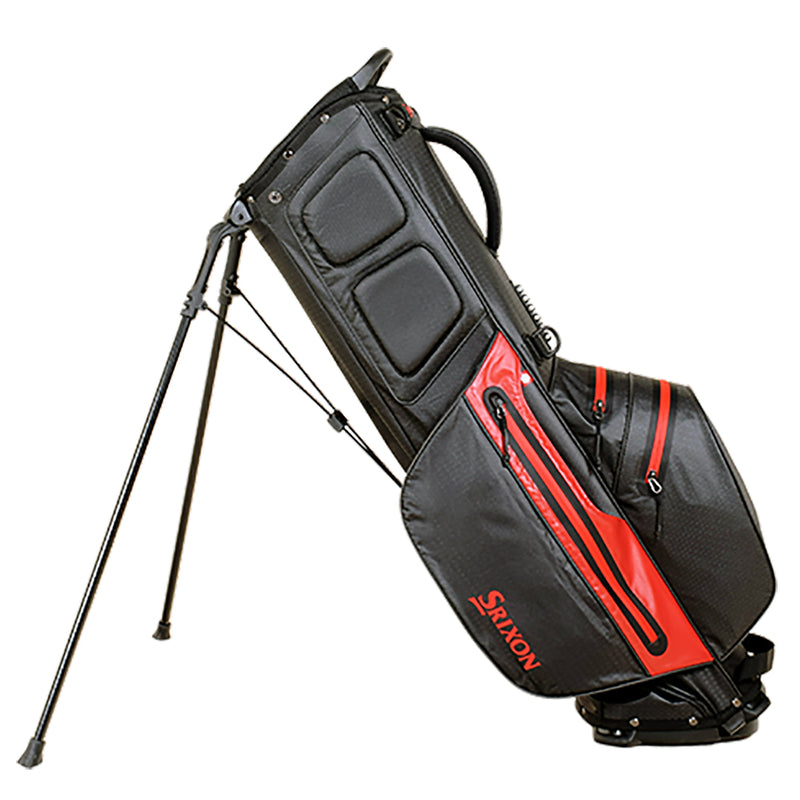 Srixon Weatherproof Waterproof Stand Bag - Black/Red