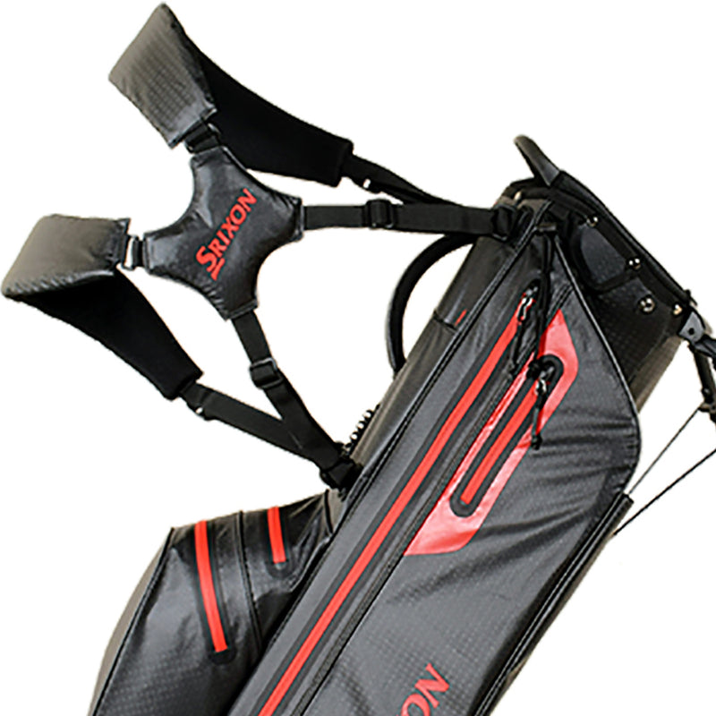 Srixon Weatherproof Waterproof Stand Bag - Black/Red