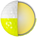 Srixon Z-Star Divide Golf Balls - White/Yellow - 12 Pack
