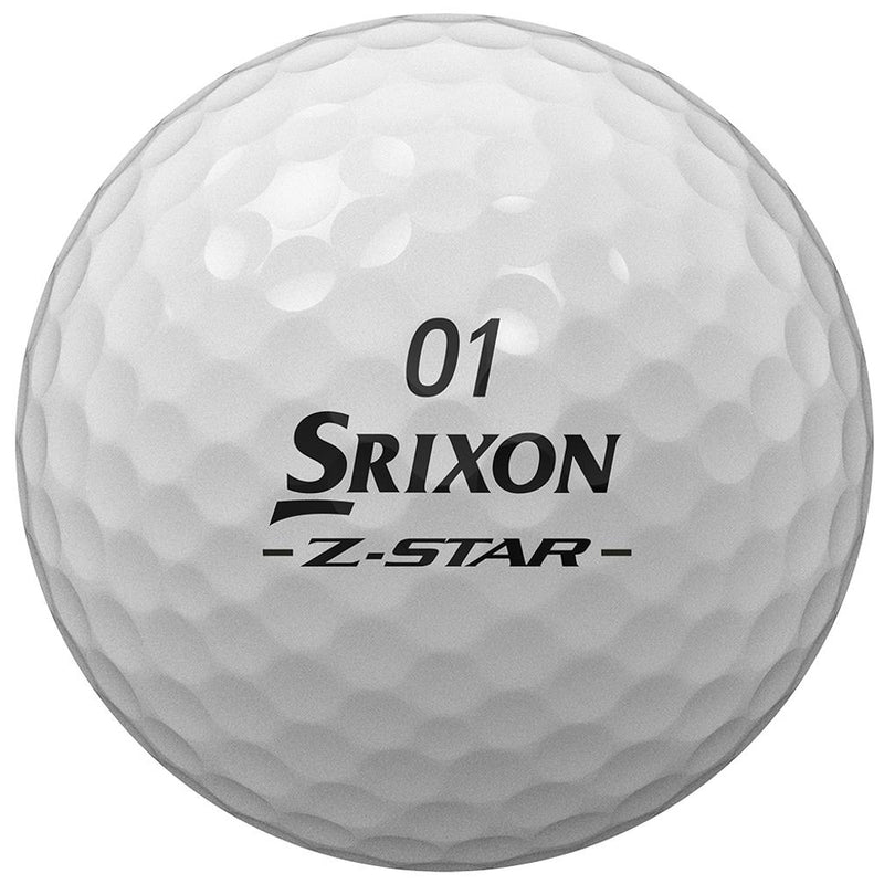 Srixon Z-Star Divide Golf Balls - White/Yellow - 12 Pack