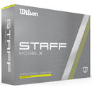 Wilson Staff Model X Golf Balls - Yellow - 12 Pack