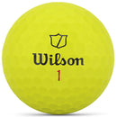 Wilson Staff Model X Golf Balls - Yellow - 12 Pack