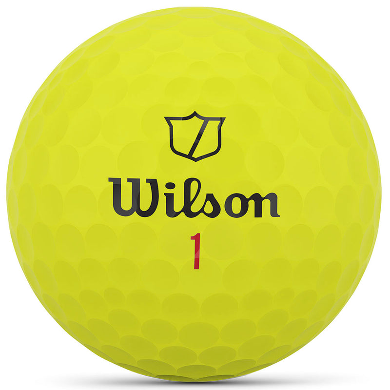Wilson Staff Model X Golf Balls - Yellow - Double Dozen