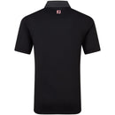 FootJoy Star Geo Trim Pique Polo Shirt - Black