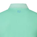 FootJoy Star Geo Trim Pique Polo Shirt - Seaglass