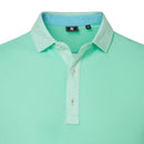 FootJoy Star Geo Trim Pique Polo Shirt - Seaglass